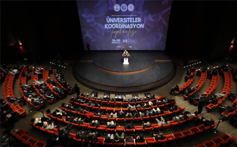 Gençlik Ve Spor Bakanının Katıldığı Üniversiteler Koordinasyon Toplantısı’nda Üniversitemiz Temsil Edildi